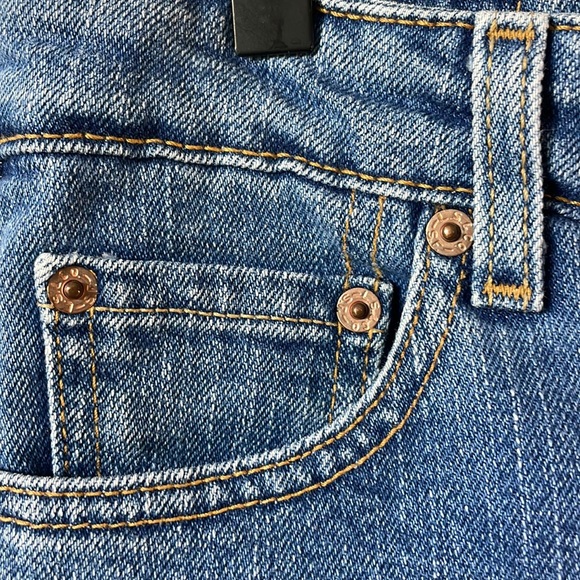 Levi’s junior size 9 super low bootcut denim jeans med wash. - Picture 10 of 10